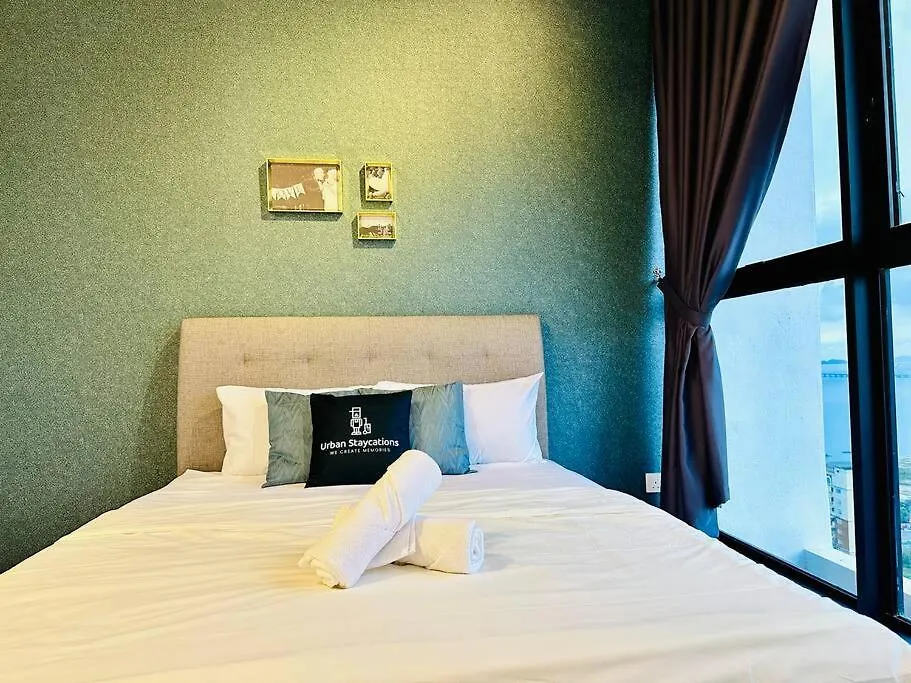 New Urban Suites Seaview Family Homestay By Urban Staycation Heng Jelutong 0*,  Malajzia