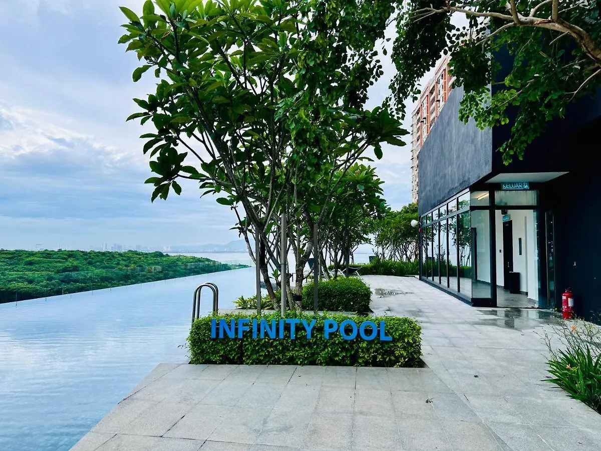 New Urban Suites Seaview Family Homestay By Urban Staycation Heng Jelutong 0*,  Malajzia